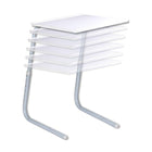 Tablemate® - Table personnelle II TM2, blanc-Dessus en plastique blanc, pattes en métal blanc