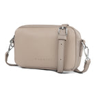 Bugatti - Femme Opera Sac bandouliere, Taupe-Taupe/Cuir vegetalien