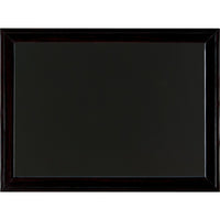Quartet® – Tableau noir Espresso, 23 po x 17 po-Conçu principalement pour la maison, mais se marie bien à tout aménagement de bureau de luxe