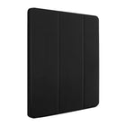 Étui JCPal DuraPro Lite pour iPad 10,2" (Modèle 2019/2020/2021) - Noir-Étui de protection noir avec dos transparent