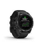 Garmin - Epix Pro Standard Edition - 47mm Gris ardoise avec bande noire-9