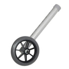 Drive Medical - Roulettes de déambulateur universel, roue de 5 po-Gris, caoutchouc