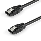 StarTech - Câble SATA rond de 0,3 m-0,Câble SATA rond de 3 m avec connexions à verrouillage droit