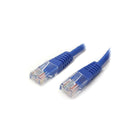 StarTech  Câble réseau Cat6 Gigabit UTP avec RJ45 moulé, Cat 6, 6 pi, bleu-Fil de cuivre de calibre 24 AWG de qualité supérieure 