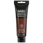 Liquitex Basics – Peinture acrylique 1046127, Terre de sienne brûlée, tube de 118 ml-Formulée avec des pigments de qualité artistique sur lesquels l'artiste peut compter