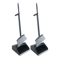 Johnny Vac – Porte-poussière à long manche avec mini balai, JS2051X2, paq./2-Porte-poussière à long manche avec mini balai à clip