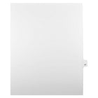 Mark Maker – Onglets séparateurs juridiques blancs, 1/25 onglets, format lettre, sans trous, numéro 17, 25/paquet-Onglets séparateurs blancs, 1/25 onglets