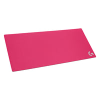 Logitech - Tapis de souris de jeu G840 XL - Rose-Tapis de souris ultra-large - Le tapis de souris G840 transforme le bureau en une surface de jeu. La surface régulière de votre bureau vous permet de positionner votre clavier de différentes manières, sans interférer avec votre souris, pour plus de confort et d'options.