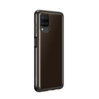 Étui transparent souple Samsung pour Galaxy A12 - Noir-5
