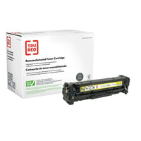 TRU RED - Cartouche de toner CC532A HP 304A remise à neuf - rendement standard - jaune-Jaune