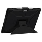 UAG Metropolis - Étui Robuste Metropolis avec Kickstand pour Microsoft Surface Pro 8 - Noir-Construction composite légère comme une plume