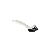 Atlas Graham Brosse à récurer pour joints et fissures, 8 1/8 po, blanc/noir-Noir et blanc