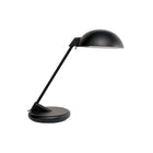 Dainolite – Lampe de bureau, 17 x 9 x 17 po, noir mat (HIL900-BK)-1 ampoule 100 W de type A à base E26, non comprise