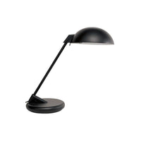 Dainolite – Lampe de bureau, 17 x 9 x 17 po, noir mat (HIL900-BK)-1 ampoule 100 W de type A à base E26, non comprise
