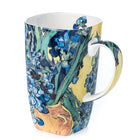 McIntosh Van Gogh Irises Grande tasse avec boîte-cadeau - 19,60 oz-Ce produit est livré dans une jolie boîte cadeau, prête à être offerte en cadeau sans aucun tracas