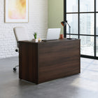 Sauder 47"W La Collection Affirm Bureau - Finition Noble Elm-Système de gestion des cordons avec deux œillets de bureau pour garder votre bureau désencombré