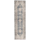 ECARPETGALLERY - Tapis Oregon Bijar Bleu 2'7" x 9'10"-2 pi 7 po x 9 pi 10 po