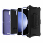 OtterBox - Coque de protection Defender pour Samsung Galaxy S23 FE - Majesté Montagnarde-Les couvercles de ports empêchent l'infiltration de poussière et de saleté