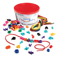 Learning Resources - Lettres minuscules à enfiler, prématernelle - maternelle-1