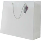 Jam Paper - Sacs à provisions opaques - Grands - 13 po x 10 1/2 po x 4 po - Transparent - Paquet de 100-Sac à provisions transparent opaque