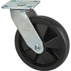 Kleton - Roulettes Haute Température, Pivotant, 8po (203,2 Mm), Nylon, 850 Lb (385 Kg), paquet de 3-Dia. des trous de boulon 7/16po (11 mm)
