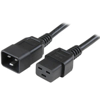 StarTech ® Cordon dââ‚¬â„¢alimentation 14 AWG pour ordinateur, C19 vers C20, 6 pi-Puissance admissible maximale, pour les appareils de plus grande taille