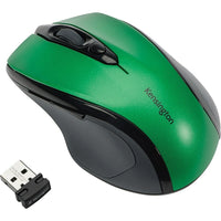 Kensington - Souris sans fil Pro Fit 2,4GHz, taille moyenne, vert émeraude-Taille compacte pour portabilité