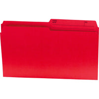 Hilroy - Chemises de classement, rouge, format légal, 9 po x 14 7/8 po, paquet de 100-Chemise à dossier de format légal