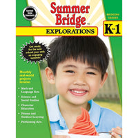 Livre numérique : Summer Bridge Activities - Summer Bridge Explorations, 704649-EB, maternelle - 1re année-Vous recevrez deux courriels : le premier confirmant la totalité de votre commande et le second comportant un lien de téléchargement. Vous pourrez utiliser le lien de téléchargement immédiatement ou plus tard, comme vous le voulez.