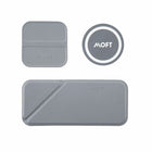 Support pour téléphone portable compatible MOFT Snap MagSafe - Gris-5,5 po x 2,4 po x 0,17 po