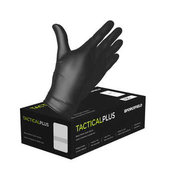 Gants Nitrile Noir Flash Black Taille M - 7/8 Non Poudrés Boite de 100