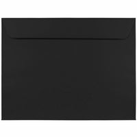 JAM Paper - Enveloppes de catalogue pour livrets 9 x 12 - Noir - Paquet de 25-Couleur : enveloppe deCouleur noire lisse.