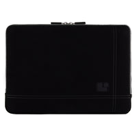 Housse de Protection Ordinateur, suède, Vangoddy Pochette PC Portable Ultrabook Sacoche Laptop Compatible 13,3 po, NoiretGris-Convient aux ordinateurs portables de 13,3 pouces