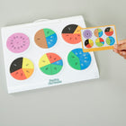 Puzzles de tarte fractionnée-5