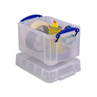 Really Useful Boxes – Boîte de rangement de 3 l, transparent-Matériau : plastique
