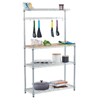 Étagère à pâtisseries EcoStorage™ de TRINITY (TBFZ-1501)-Couleur : Chrome