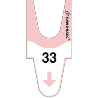 Meto - Billets Turn-O-Matic T90 à 2 chiffres, rose, paq./6 rouleaux, (9486027)-1