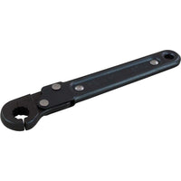 Gray Tools – Clé à tube tronqué à 12 pans, fini noir-Taille : 3/4 po