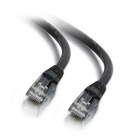 C2G - Câble de raccordement réseau Ethernet Cat6 Snagless non blindé (UTP) de 12 pieds - Noir-Câbles Ethernet