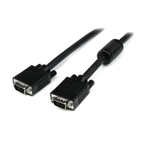 StarTech  Câble VGA coaxial HD15 M/M pour écran haute résolution, 15 pi-Prolongez l’entendue de votre signal VGA afin de le raccorder à votre écran, à vos séparateurs et à vos projecteurs