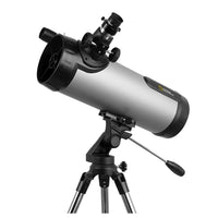 National Geographic - Telescope à reflecteur NT114CF 114 mm-L'ouverture de 114 mm a une capacite de collecte de lumiere impressionnante pour fournir d'excellentes vues des planetes et des objets lumineux du ciel profond.