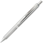 Pentel - Stylos EnerGel Alloy à encre gel liquide rétractables - 0,7 mm - argenté-Prise texturée distinctive