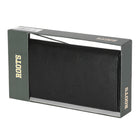 Roots - Femme Grand Portefeuille Pochette avec Chéquier Amovible - Noir-10