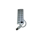 MMNOX – Concentrateur USB 2.0 à 13 ports UH045 avec commutateur, blanc (AS-MX-UH045W)-Concentrateur USB à 13 ports