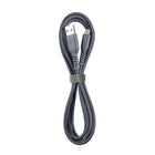 Basic Tech - Câble USB-C Tressé de 6 pi - Charbon-3000+ test de pliage