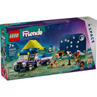 LEGO - Friends - Véhicule de camping observant les étoiles - 364 Pièces-Ensemble de camping pour observer les étoiles avec un véhicule 4x4, une remorque, une tente et un télescope jouet