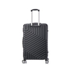 TOSCANO RIGOROSO Bagage à main rigide 20 po - Noir de jais-Coque rigide en ABS
