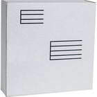 Crownhill - Boîte postale - blanche - 12,25 po L x 3,875 po l x 12 po H-Kraft