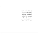 Aline Greetings – Carte d'anniversaire générale, macarons, sweet little birthday wishes, paq./18-5,375 po x 7,75 po plié