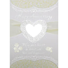 Rosedale – Cartes de souhaits or et enveloppes, Happy Anniversary, 5 1/2 x 8 po, 6/paquet (19630)-Imprimé sur papier cartonné non couché de haute qualité